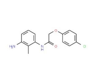 N-(3-Amino-2-methylphenyl)-2-(4-chlorophenoxy)-acetamide - chemical structure image