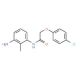 N-(3-Amino-2-methylphenyl)-2-(4-chlorophenoxy)-acetamide - chemical structure image