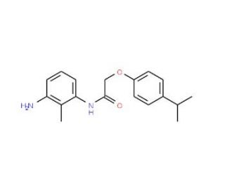 N-(3-Amino-2-methylphenyl)-2-(4-isopropylphenoxy)-acetamide - chemical structure image