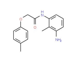 N-(3-Amino-2-methylphenyl)-2-(4-methylphenoxy)-acetamide - chemical structure image