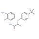 N-(3-Amino-2-methylphenyl)-2-[4-(tert-butyl)-phenoxy]propanamide - chemical structure image