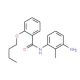 N-(3-Amino-2-methylphenyl)-2-butoxybenzamide - chemical structure image