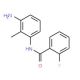 N-(3-Amino-2-methylphenyl)-2-fluorobenzamide - chemical structure image