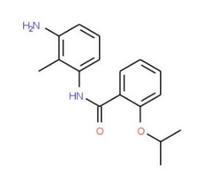 N-(3-Amino-2-methylphenyl)-2-isopropoxybenzamide - chemical structure image