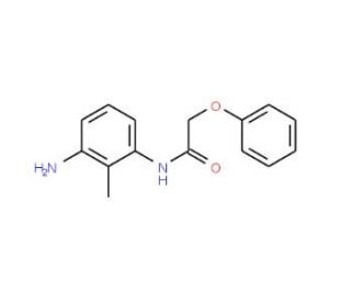 N-(3-Amino-2-methylphenyl)-2-phenoxyacetamide - chemical structure image
