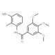 N-(3-Amino-2-methylphenyl)-3,4,5-trimethoxybenzamide - chemical structure image