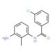 N-(3-Amino-2-methylphenyl)-3-chlorobenzamide - chemical structure image