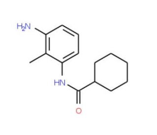 N-(3-Amino-2-methylphenyl)cyclohexanecarboxamide - chemical structure image