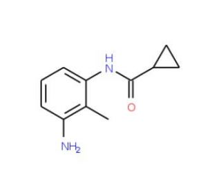 N-(3-Amino-2-methylphenyl)cyclopropanecarboxamide - chemical structure image