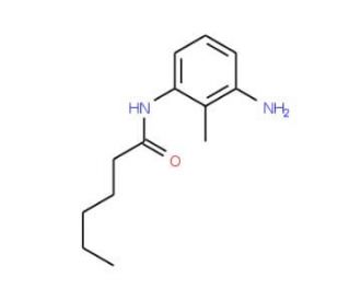 N-(3-Amino-2-methylphenyl)hexanamide - chemical structure image