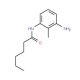 N-(3-Amino-2-methylphenyl)hexanamide - chemical structure image