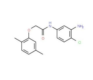 N-(3-Amino-4-chlorophenyl)-2-(2,5-dimethylphenoxy)acetamide - chemical structure image