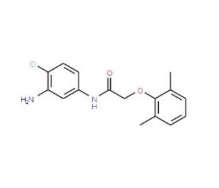 N-(3-Amino-4-chlorophenyl)-2-(2,6-dimethylphenoxy)acetamide - chemical structure image