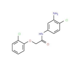 N-(3-Amino-4-chlorophenyl)-2-(2-chlorophenoxy)-acetamide - chemical structure image