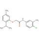 N-(3-Amino-4-chlorophenyl)-2-(2-isopropyl-5-methylphenoxy)acetamide - chemical structure image