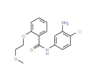 N-(3-Amino-4-chlorophenyl)-2-(2-methoxyethoxy)-benzamide - chemical structure image