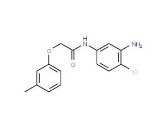 N-(3-Amino-4-chlorophenyl)-2-(3-methylphenoxy)-acetamide - chemical structure image