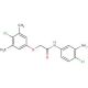 N-(3-Amino-4-chlorophenyl)-2-(4-chloro-3,5-dimethylphenoxy)acetamide - chemical structure image