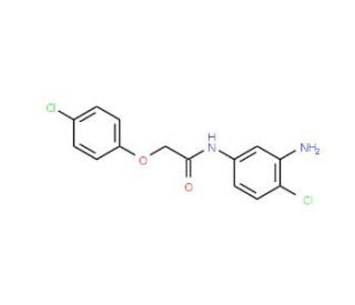 N-(3-Amino-4-chlorophenyl)-2-(4-chlorophenoxy)-acetamide - chemical structure image