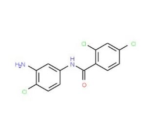 N-(3-Amino-4-chlorophenyl)-2,4-dichlorobenzamide - chemical structure image