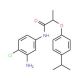 N-(3-Amino-4-chlorophenyl)-2-(4-isopropylphenoxy)-propanamide - chemical structure image