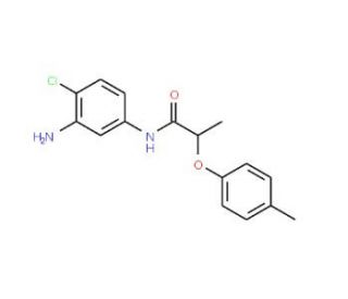 N-(3-Amino-4-chlorophenyl)-2-(4-methylphenoxy)-propanamide - chemical structure image