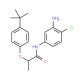 N-(3-Amino-4-chlorophenyl)-2-[4-(tert-butyl)-phenoxy]propanamide - chemical structure image