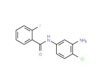N-(3-Amino-4-chlorophenyl)-2-fluorobenzamide - chemical structure image