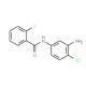 N-(3-Amino-4-chlorophenyl)-2-fluorobenzamide - chemical structure image