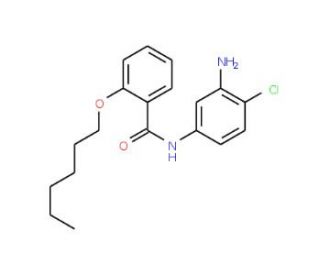 N-(3-Amino-4-chlorophenyl)-2-(hexyloxy)benzamide - chemical structure image