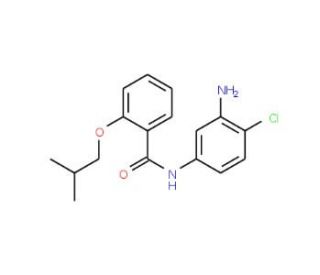 N-(3-Amino-4-chlorophenyl)-2-isobutoxybenzamide - chemical structure image