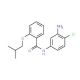 N-(3-Amino-4-chlorophenyl)-2-isobutoxybenzamide - chemical structure image