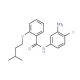 N-(3-Amino-4-chlorophenyl)-2-(isopentyloxy)-benzamide - chemical structure image