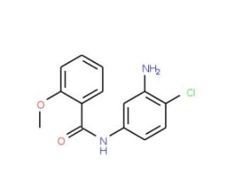 N-(3-Amino-4-chlorophenyl)-2-methoxybenzamide - chemical structure image