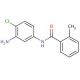 N-(3-Amino-4-chlorophenyl)-2-methylbenzamide - chemical structure image