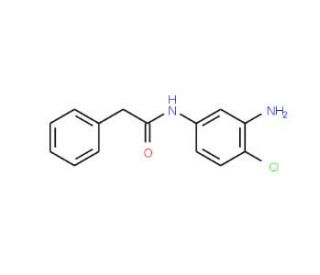 N-(3-Amino-4-chlorophenyl)-2-phenylacetamide - chemical structure image