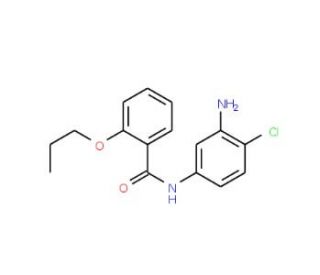 N-(3-Amino-4-chlorophenyl)-2-propoxybenzamide - chemical structure image