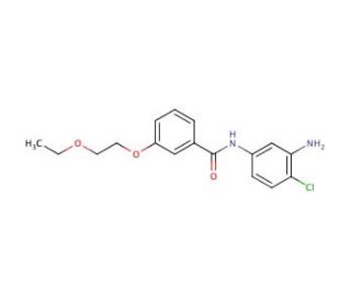 N-(3-Amino-4-chlorophenyl)-3-(2-ethoxyethoxy)-benzamide - chemical structure image