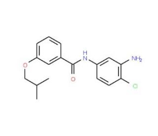N-(3-Amino-4-chlorophenyl)-3-isobutoxybenzamide - chemical structure image