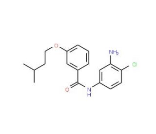 N-(3-Amino-4-chlorophenyl)-3-(isopentyloxy)-benzamide - chemical structure image