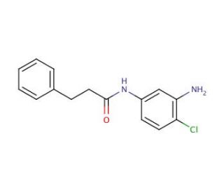 N-(3-Amino-4-chlorophenyl)-3-phenylpropanamide - chemical structure image