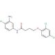 N-(3-Amino-4-chlorophenyl)-4-(2,4-dichlorophenoxy)butanamide - chemical structure image