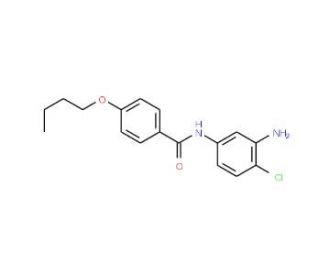 N-(3-Amino-4-chlorophenyl)-4-butoxybenzamide - chemical structure image