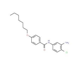 N-(3-Amino-4-chlorophenyl)-4-(heptyloxy)benzamide - chemical structure image