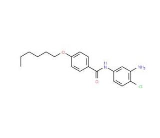 N-(3-Amino-4-chlorophenyl)-4-(hexyloxy)benzamide - chemical structure image