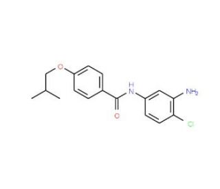 N-(3-Amino-4-chlorophenyl)-4-isobutoxybenzamide - chemical structure image