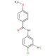 N-(3-Amino-4-chlorophenyl)-4-methoxybenzamide - chemical structure image