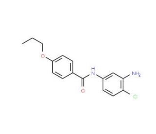 N-(3-Amino-4-chlorophenyl)-4-propoxybenzamide - chemical structure image