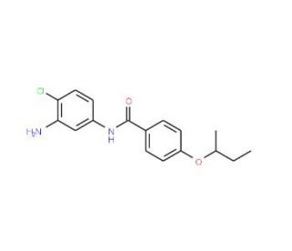 N-(3-Amino-4-chlorophenyl)-4-(sec-butoxy)benzamide - chemical structure image