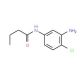 N-(3-Amino-4-chlorophenyl)butanamide (CAS 637316-74-6) - chemical structure image